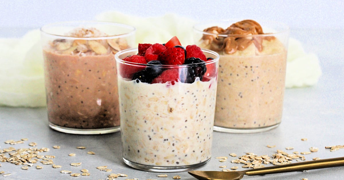 Flavor High Protein Overnight Oats: Stay Full All Morning
